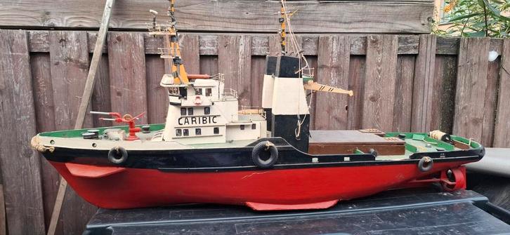 Sleepboot Caribic opknapper, Hobby en Vrije tijd, Modelbouw | Boten en Schepen, Gebruikt, 1:50 tot 1:200, Overige merken, Ophalen