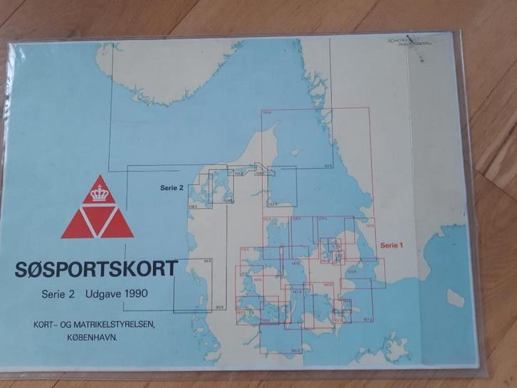 Waterkaarten, Watersport en Boten, Navigatiemiddelen en Scheepselektronica, Zo goed als nieuw, Overige typen, Ophalen