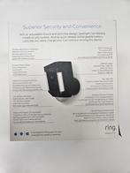 Ring Spotlight Cam Battery Zwart, Audio, Tv en Foto, Videobewaking, Ophalen of Verzenden, Nieuw, Buitencamera