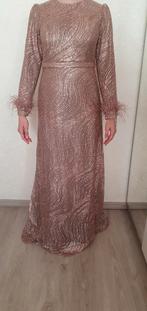 Poeder roze galajurk maat 38/40, Maat 38/40 (M), Galajurk, Ophalen of Verzenden, Zo goed als nieuw