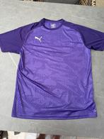 Puma paars shirt, maat M, glanzend, Ophalen, Maat 48/50 (M), Paars, Zo goed als nieuw