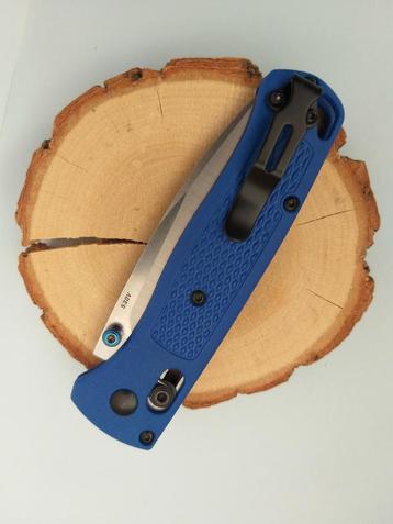 Trekking/Hiking Pocket Knife/Blue Scales/Thumbstud/Clip