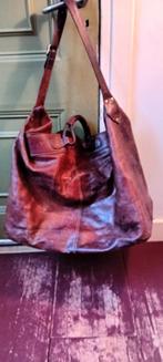 The Bridge Firenze Italy zeer grote Vintage TAS, Ophalen of Verzenden, Bruin, 40 tot 60 cm, 30 cm of meer