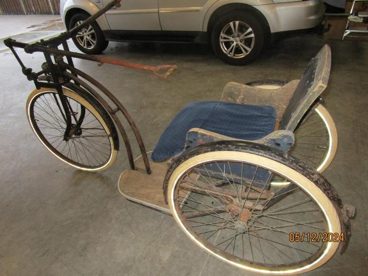 rolstoel,rolmobiel,curiosa,antiek,bakfiets,verzameling, Antiek en Kunst, Antiek | Gereedschap en Instrumenten, Ophalen of Verzenden