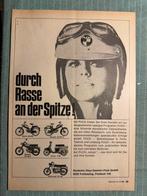 Advertentie Puch, Ophalen of Verzenden, 1960 tot 1980, Buitenland, Knipsel(s)