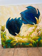 Olieverf schilderij. Titel: Amour Eternel, Ophalen of Verzenden