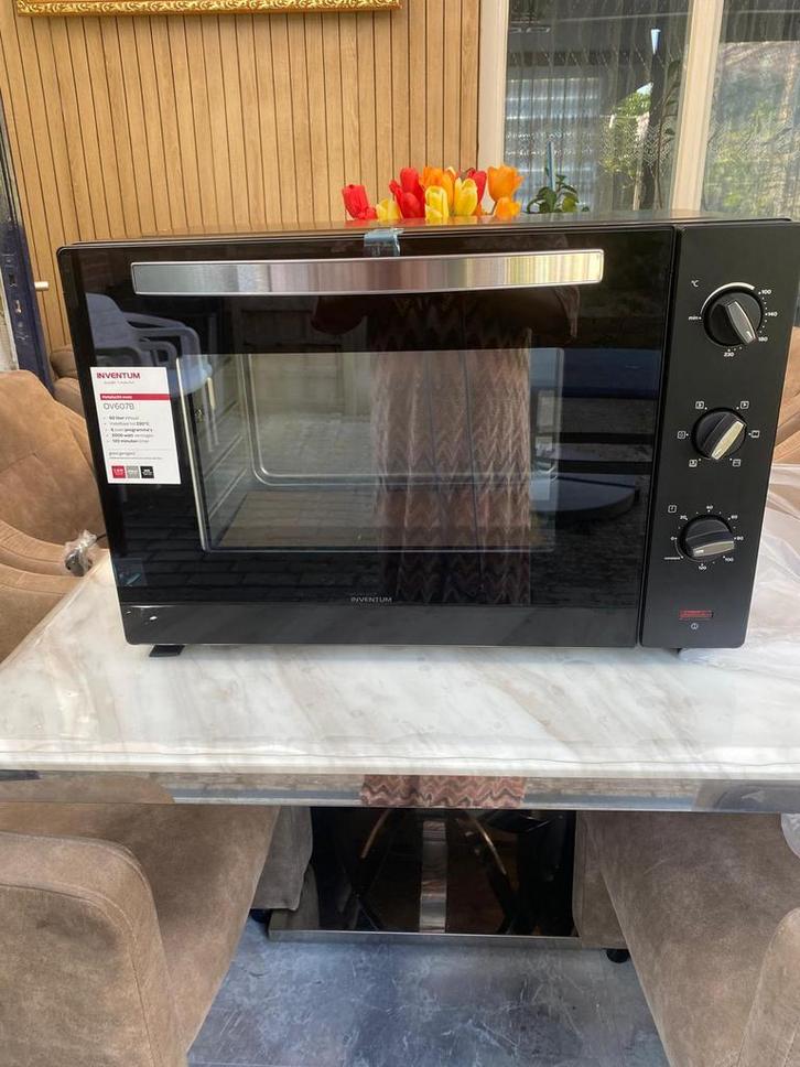 Inventum OV607B, Witgoed en Apparatuur, Ovens, Nieuw, Oven, 45 tot 60 cm, Ophalen of Verzenden