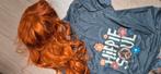 jaren 60 kleren pruik leuk voor thema feestje of carnaval, Kleding | Dames, Ophalen of Verzenden, Zo goed als nieuw, Carnaval