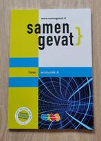 Wiskunde A Samengevat – Havo Examen, Ophalen, Wiskunde A, HAVO, Nieuw