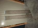 2x aluminium rijplaten 150x20cm, Ophalen, Gebruikt