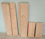 Steigerhout 4x 100cm, 2x 48.5cm lang (beide 19.5cm breed), Doe-het-zelf en Verbouw, Hout en Planken, 25 tot 50 mm, Zo goed als nieuw