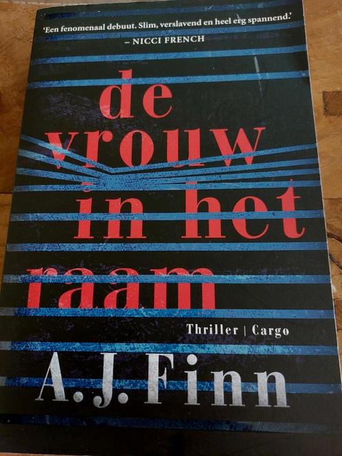 A.J. Finn - De vrouw in het raam, Boeken, Thrillers, Gelezen, Europa overig, Ophalen of Verzenden