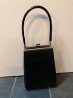 Vintage Bulaggi handtas – klassiek model met metalen beugel, Ophalen of Verzenden, Gebruikt, Zwart, Handtas