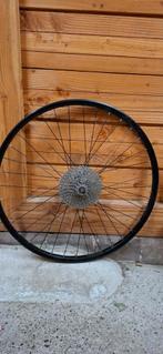 Shimano FH-M475 MTB achterwiel met 10 Speed Cassette, Fietsen en Brommers, Fietsonderdelen, Wiel, Gebruikt, Shimano, Mountainbike