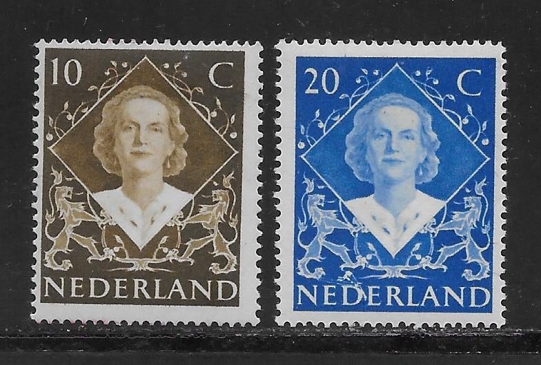 1948, Koningin Juliana ONGEBRUIKT [506-507] (K2238), Postzegels en Munten, Postzegels | Nederland, Ophalen of Verzenden