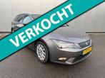 Seat Leon ST 1.6 TDI Style Business Ecomotive LEDER LED NAVI, Voorwielaandrijving, Euro 5, Gebruikt, Zwart