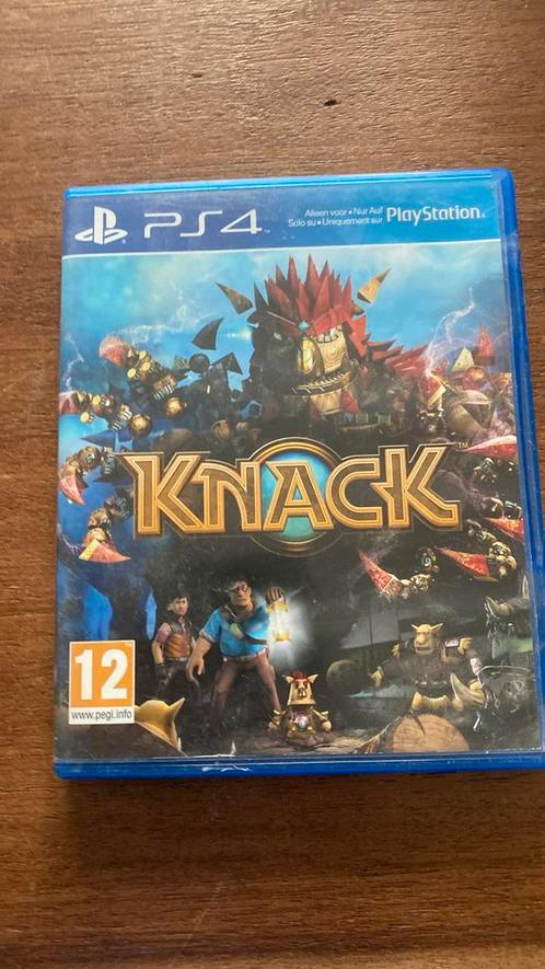 Knack, PS4, Spelcomputers en Games, Games | Sony PlayStation 4, Zo goed als nieuw, Platform, 1 speler, Vanaf 12 jaar, Ophalen of Verzenden