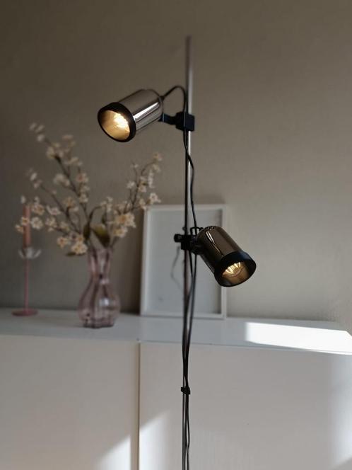 Raak Amsterdam design vloerlamp met twee spots, Huis en Inrichting, Lampen | Vloerlampen, Zo goed als nieuw, 100 tot 150 cm, Kunststof