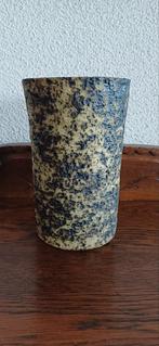 Vintage berkenbast vaas, 18 cm, Ophalen of Verzenden