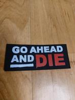 Go Ahead and Die (Cavalera) Patch, Ophalen of Verzenden, Zo goed als nieuw, Kleding