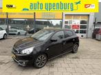 Mitsubishi Space Star 1.2 Instyle Automaat * 85.221 Km * App, Auto's, Mitsubishi, Stof, Gebruikt, 82 pk, Zwart