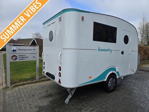 Hobby Beachy 360 bouwjaar 2024, Caravans en Kamperen, Caravans, Bedrijf, tot en met 3, 500 - 750 kg, Overige, Hobby, Lengtebed