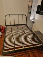 IKEA Metalen Bed met lattenbodem 140x200, Huis en Inrichting, Ophalen, Tweepersoons, 140 cm, Zo goed als nieuw