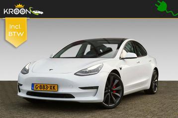 Tesla Model 3 Performance 513PK AWD 75kWh (bj 2019) beschikbaar voor biedingen
