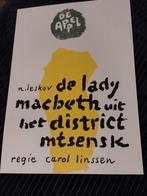 Jan Bons. Appel theater.  De Lady MacBeth, Verzamelen, Ophalen of Verzenden, Zo goed als nieuw, A1 t/m A3, Rechthoekig Staand