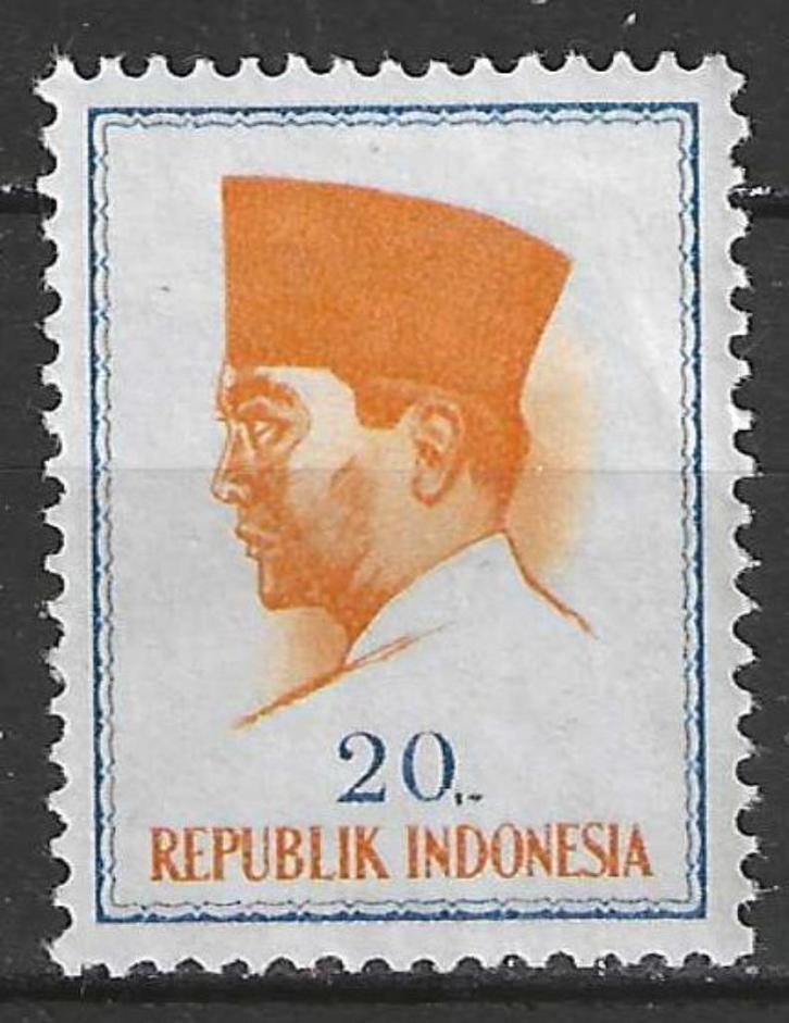 Indonesie 1963/1964 - Yvert 365 - President Sukarno (PF), Postzegels en Munten, Postzegels | Azië, Postfris, Zuidoost-Azië, Verzenden