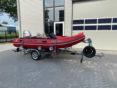 Zodiac Futura Mark 2 met Honda 50 PK, Watersport en Boten, Rubberboten, Gebruikt, Zodiac, Aluminium, Minder dan 70 pk, Benzine