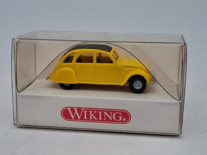 Citroën 2CV - Wiking 1/87, Hobby en Vrije tijd, Modelauto's | 1:87, Zo goed als nieuw, Auto, Wiking, Verzenden