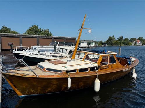 Snipa - zweedse werfgebouwde overnaadse kajuitsloep 1959, Watersport en Boten, Sloepen, Gebruikt, 6 meter of meer, Binnenboordmotor