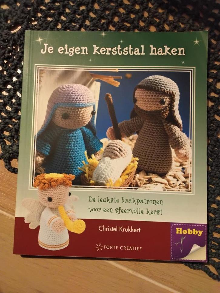 Je Eigen Kerststal Haken - Christel Krukkert, Boeken, Hobby en Vrije tijd, Zo goed als nieuw, Breien en Haken, Geschikt voor kinderen