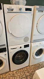 Bosch/Siemens setje Wasmachine en warmtepomp droger 9KG, Minder dan 85 cm, 8 tot 10 kg, Ophalen of Verzenden, Voorlader