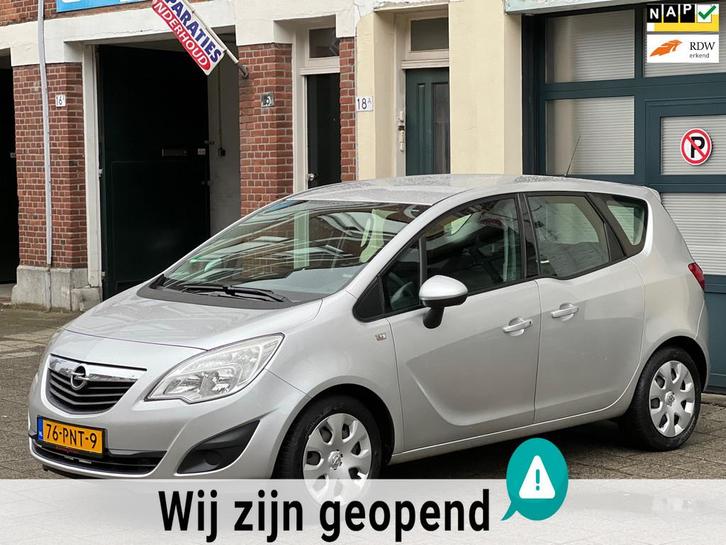 Opel Meriva 1.4 Turbo Edition-airco-elek ramen, Auto's, Opel, Te koop, Meriva, ABS, Airbags, Airconditioning, Boordcomputer, Centrale vergrendeling