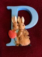 Beatrix Potter Letter P/Magneet Peter Rabbit, Verzamelen, Ophalen of Verzenden, Dier, Zo goed als nieuw