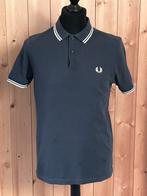 Fred Perry polo ‘blauw’ mt: M, Kleding | Heren, Polo's, Ophalen of Verzenden, Zo goed als nieuw, Maat 48/50 (M), Blauw