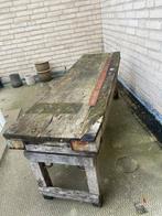 Zware houten tuinbank - Weesp, Ophalen, Gebruikt