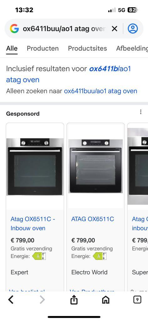 Keuken oven., Witgoed en Apparatuur, Ovens, Zo goed als nieuw, Oven, 45 tot 60 cm, Ophalen
