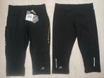 2 NIEUW PRO TOUCH RUNNING DAMES CAPRI BROEKEN MT. 38, Maat 38/40 (M), Zwart, Nieuw, Ophalen of Verzenden