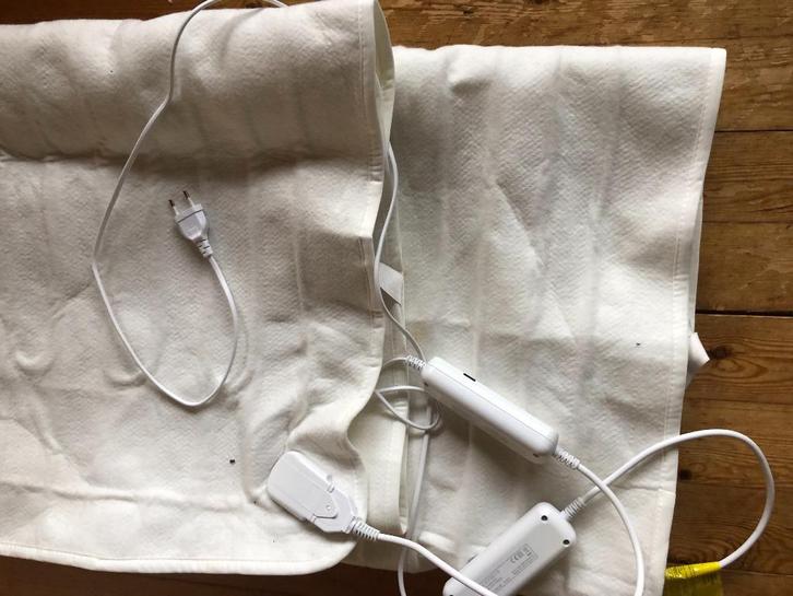 fijne goede twee persoons elektrische onderdeken als nieuw, Huis en Inrichting, Slaapkamer | Beddengoed, Zo goed als nieuw, Overige typen