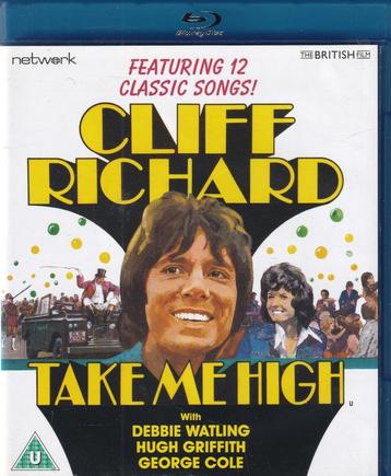 	Te koop blu ray + dvd cliff richard (take me high) blu ray  beschikbaar voor biedingen
