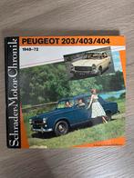 Peugeot 203/403/404 Boek - 1948-1972, Ophalen, Gelezen, Peugeot