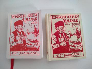 ENKHUIZER ALMANAK 2008 en 2014 samen voor 10 euro beschikbaar voor biedingen
