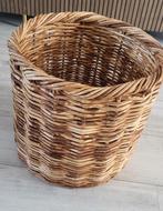 Grote plantenmand 42h46 diam, Ophalen, Gebruikt, Rond, Riet