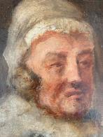 Antiek Portret Schilderij 18/19e Eeuw, Antiek en Kunst, Kunst | Schilderijen | Klassiek, Ophalen of Verzenden