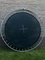 Trampoline incl. poten en blauwe beschermhoes, Kinderen en Baby's, Speelgoed | Buiten | Trampolines, Gebruikt, Ophalen of Verzenden