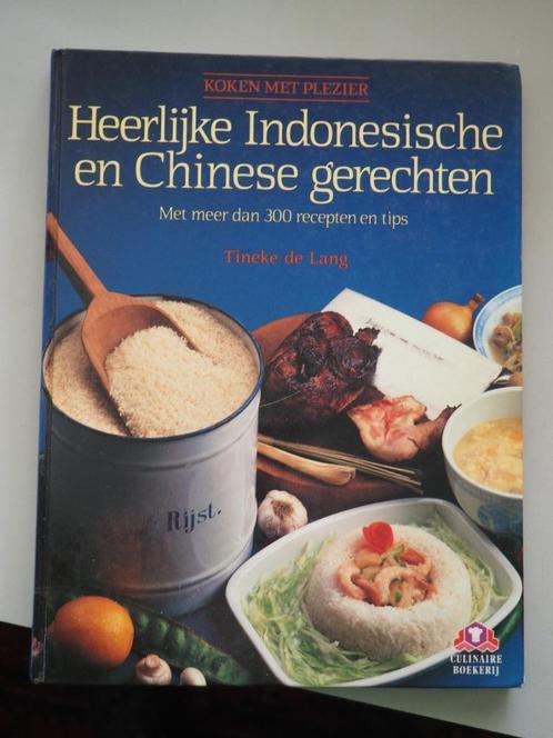 Heerlijke Indonesische en Chinese gerechten Tineke de Lang, Boeken, Kookboeken, Zo goed als nieuw, Azië en Oosters, Ophalen of Verzenden