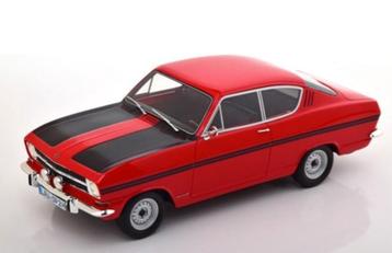 1:18 Opel Kadett B Rally Coupé Rood/Zwart Schuco Pro R18 beschikbaar voor biedingen